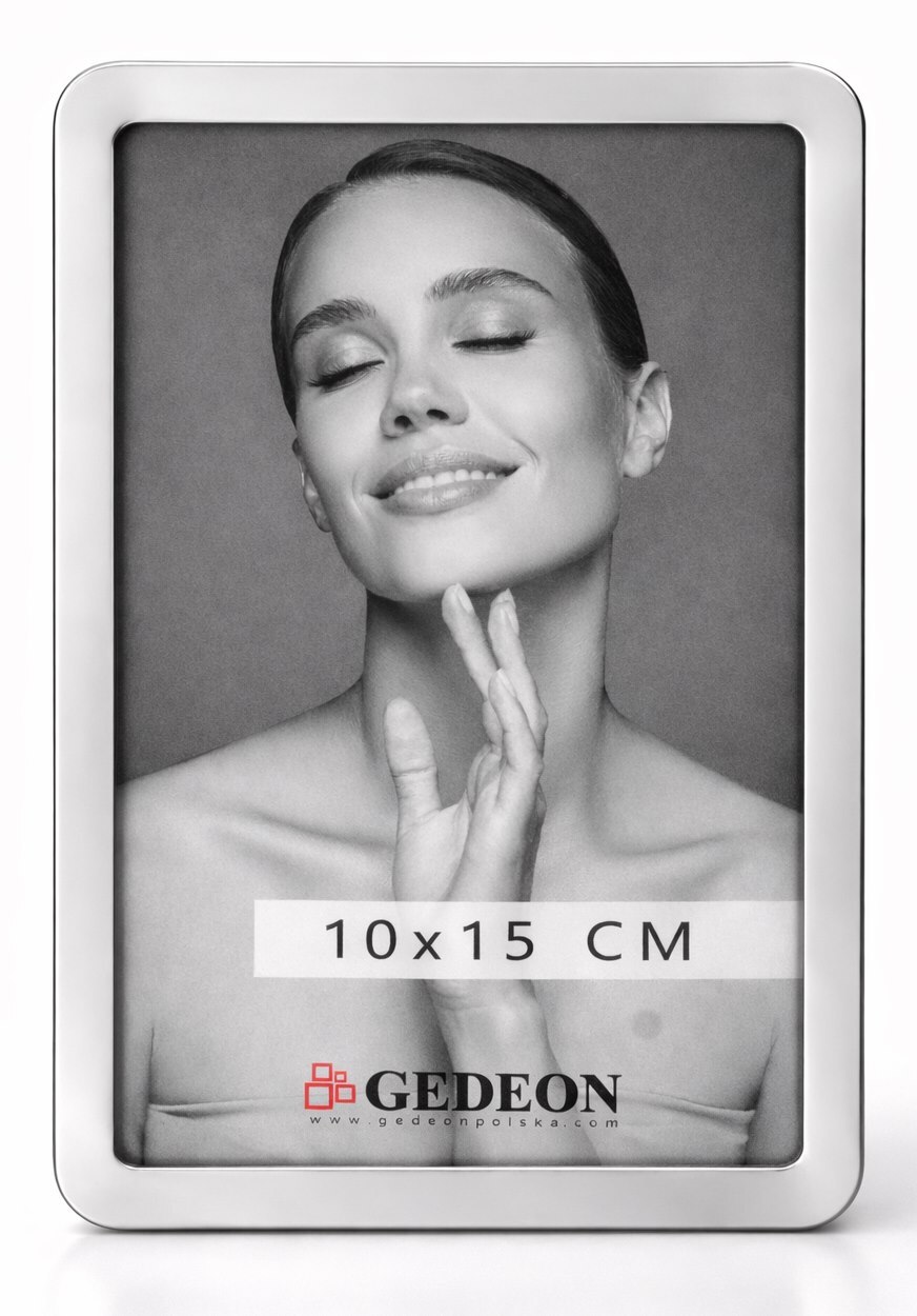 Ramka Gedeon Metalowa 15x20 - różne kolory - Srebrny, 15x20, 15x20