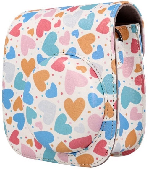 Pokrowiec na aparat Instax Mini 12 Hearts/C3453