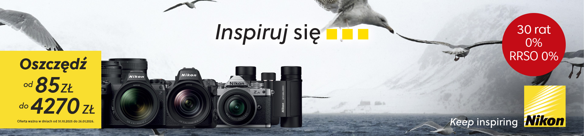 Zimowy rabat Nikon