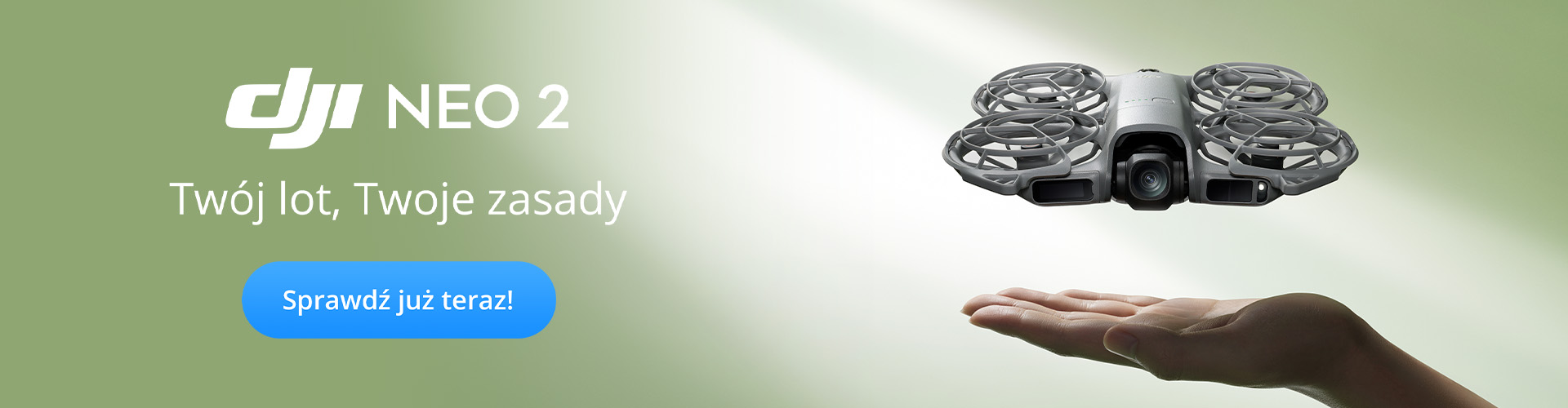 Baner DJI Neo 2, nowy dron z czujnikiem laserowym