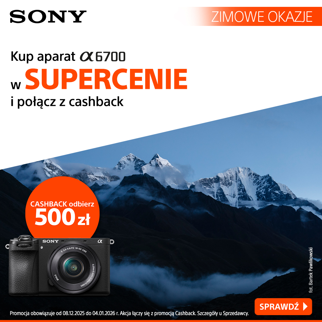 <center>Sony A6700 w supercenie</center>