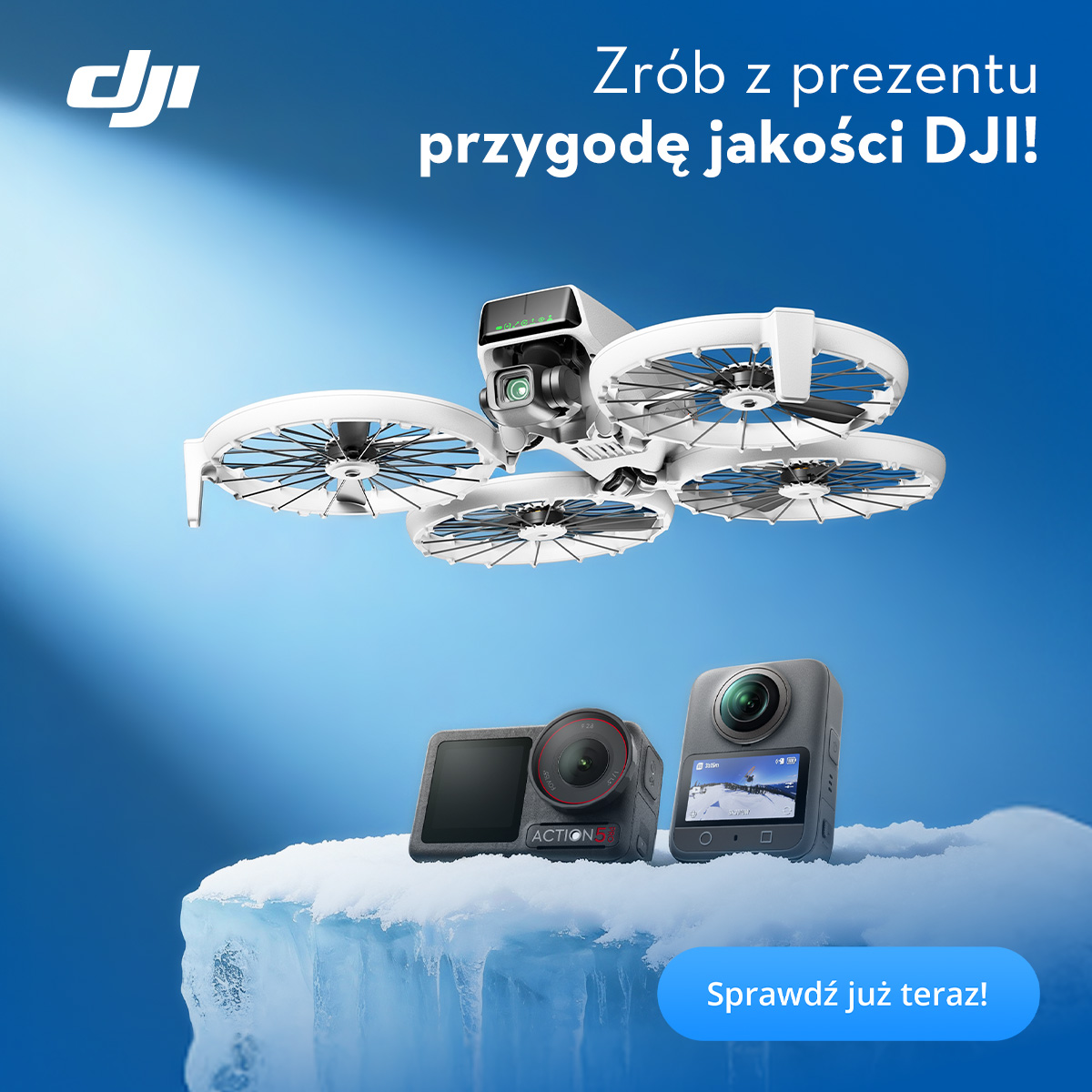 <center>Zrób z prezentu przygodę jakości DJI</center>