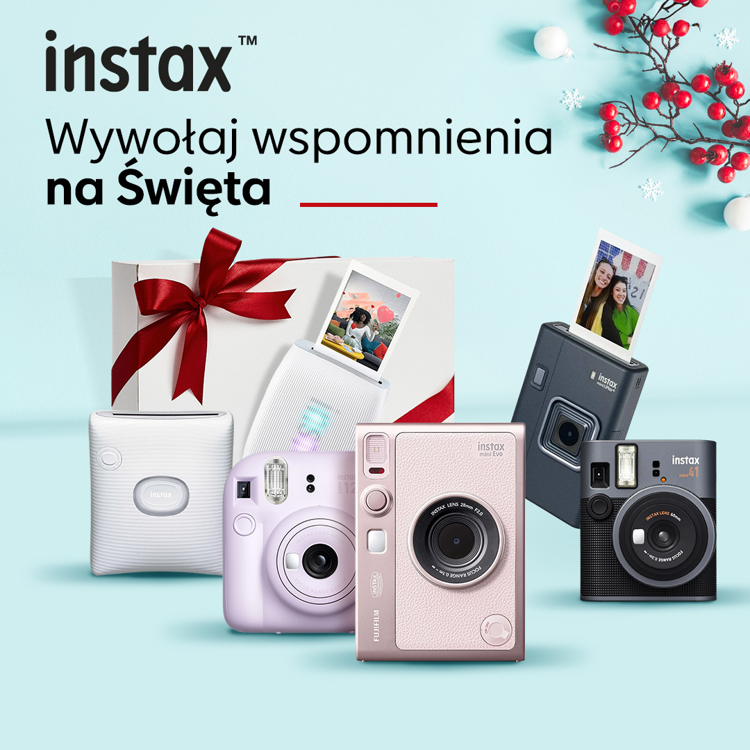 <center>Instax - prezent na każdą okazję</center>