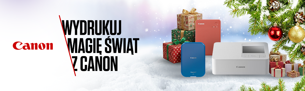 Promocja na drukarki Canon