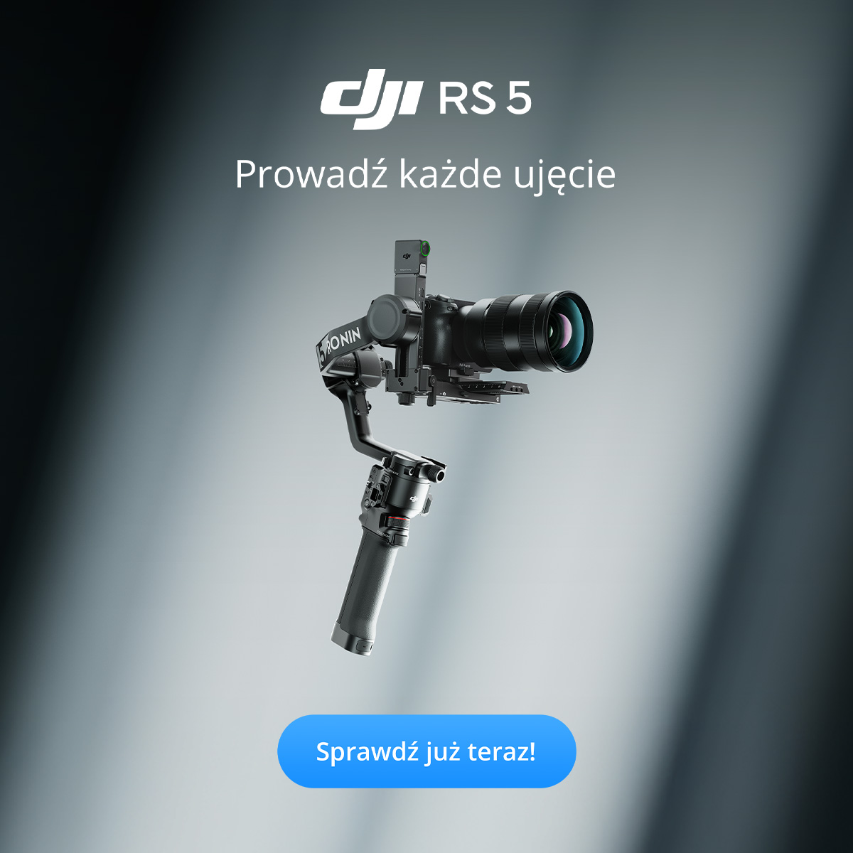 <center>Prowadź każde ujęcie</center>