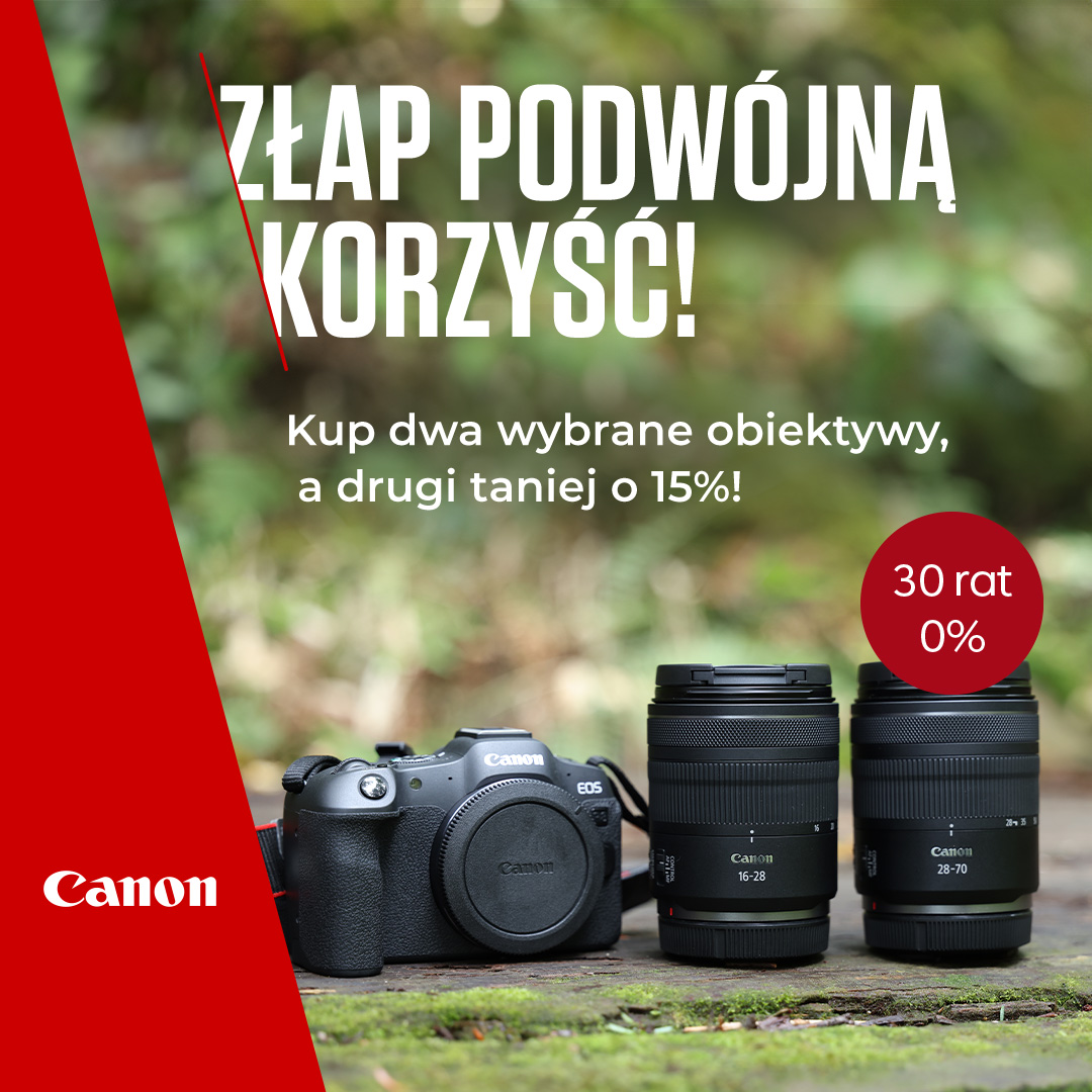 <center>CANON – Dobierz drugi obiektyw do pary</center>